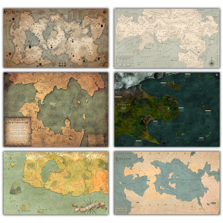 custom maps for your book or anything you can imagine